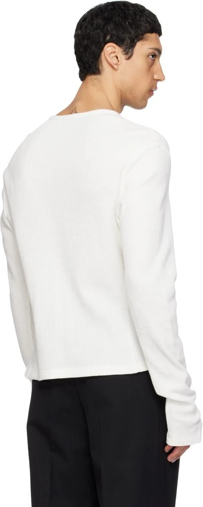 CARRER White Lis Classic Henley 3