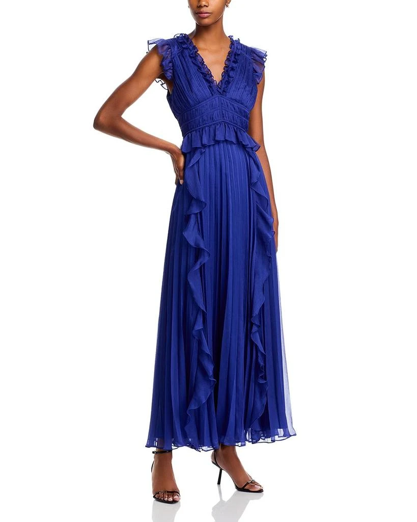 AQUA Flutter Maxi Dress - Exclusive 2