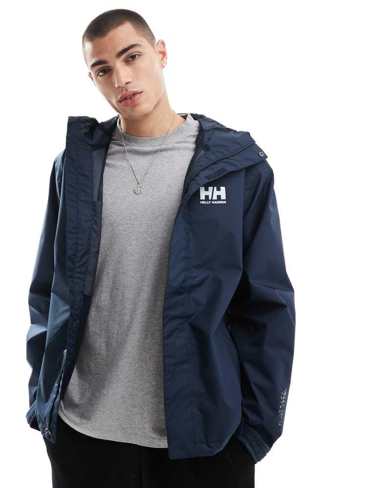 Helly Hansen Helly Hansen Seven j rain jacket in navy