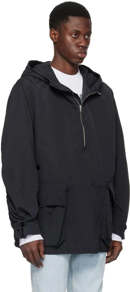 Recto Black Volumed Pocket Jacket 2