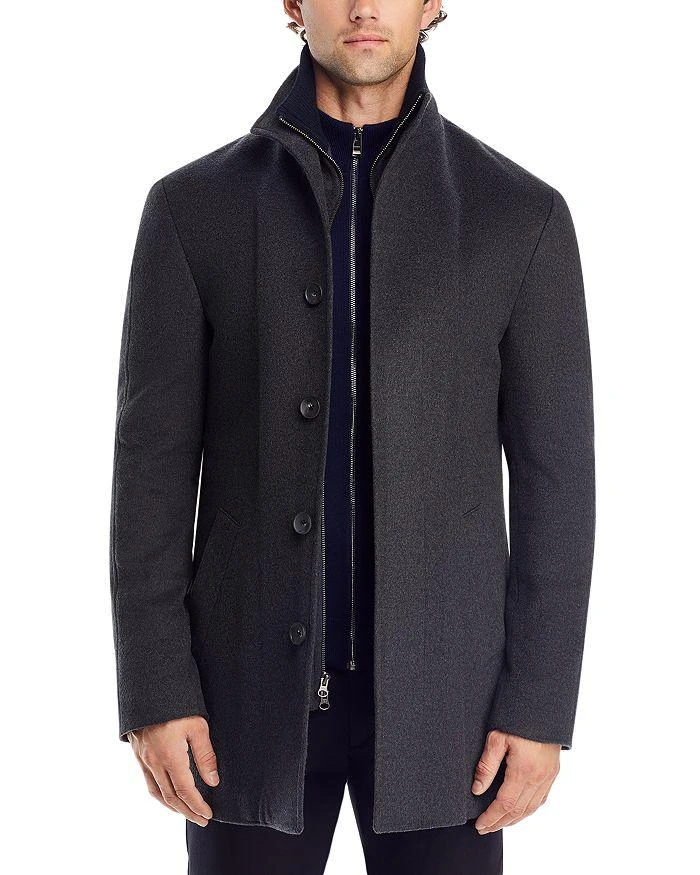 The Men's Store at Bloomingdale's Cashmere Regular Fit Car Coat 3