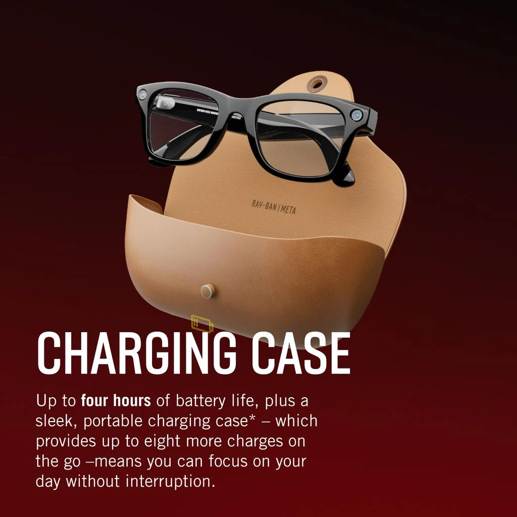 Ray-Ban Men's Meta Headliner Smart Glasses 9