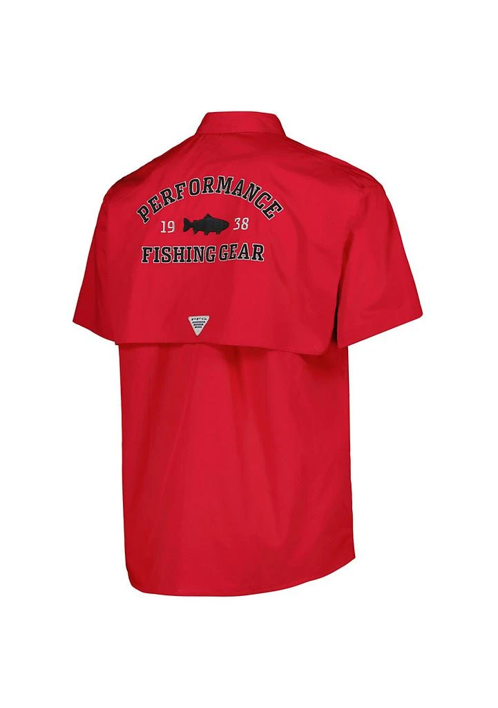 Columbia NCAA Ohio State Buckeyes Bonehead Button-Up Shirt 3