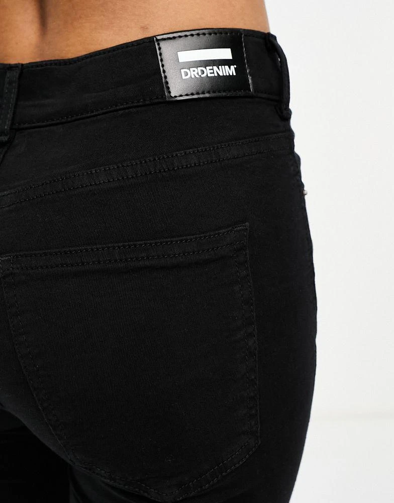 Dr Denim Tall Dr Denim Tall Lexy mid rise super skinny jeans in black 5