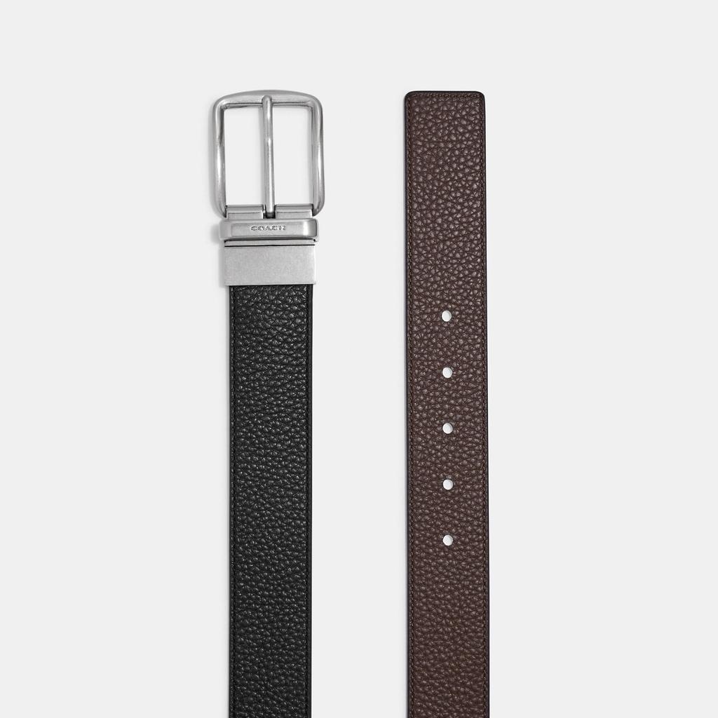 Coach Harness Buckle Cut To Size Reversible Belt, 38 Mm