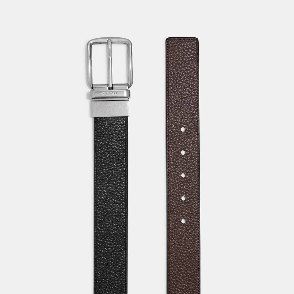 Coach Harness Buckle Cut To Size Reversible Belt, 38 Mm 2