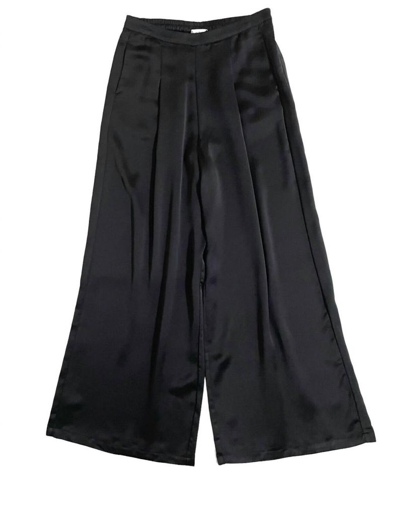 Love, Fire Love, Fire - Women
s Wide Leg Side Pockets 90
s Satin Pants