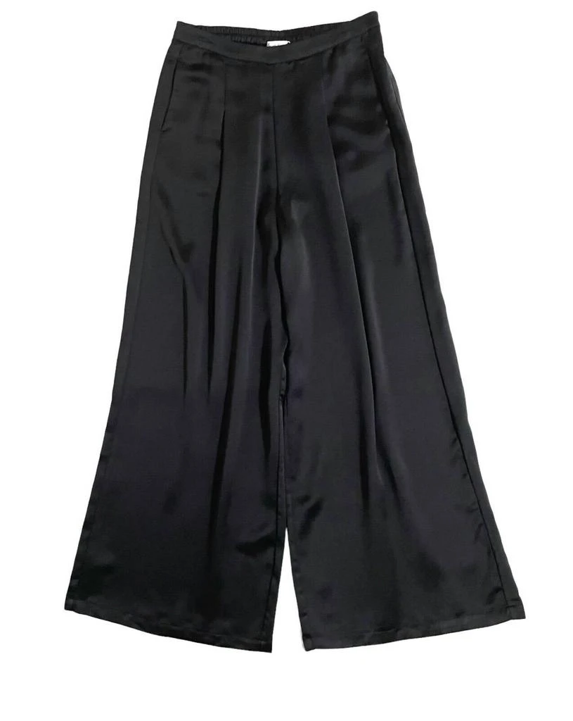 Love, Fire Love, Fire - Women
s Wide Leg Side Pockets 90
s Satin Pants 1
