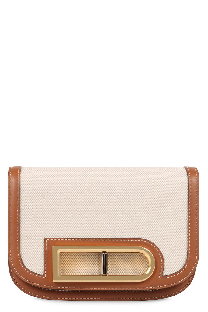 DELVAUX Delvaux Lingot Canvas Flap Shoulder Bag