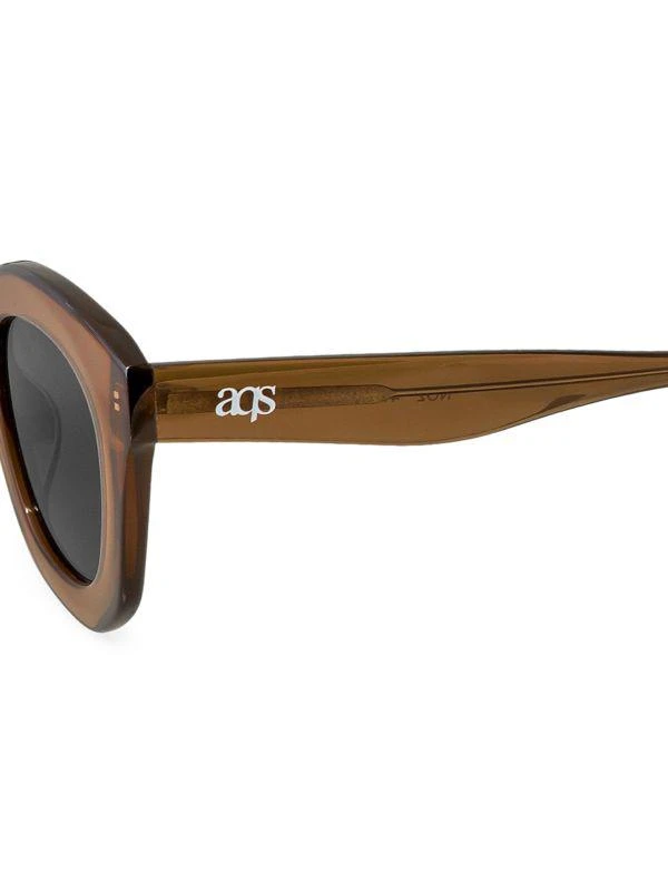 AQS 47MM Round Sunglasses 3