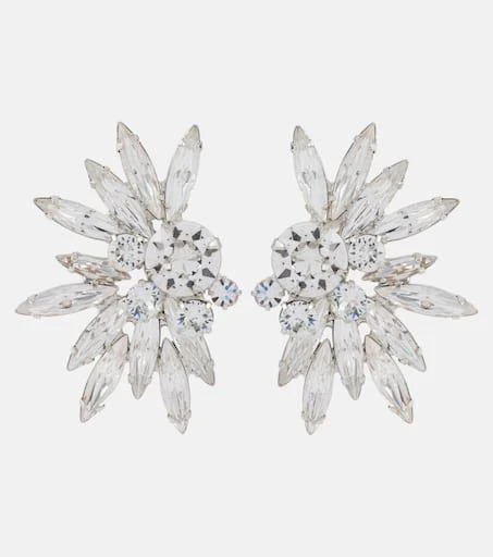 Jennifer Behr Shanti crystal-embellished earrings 1