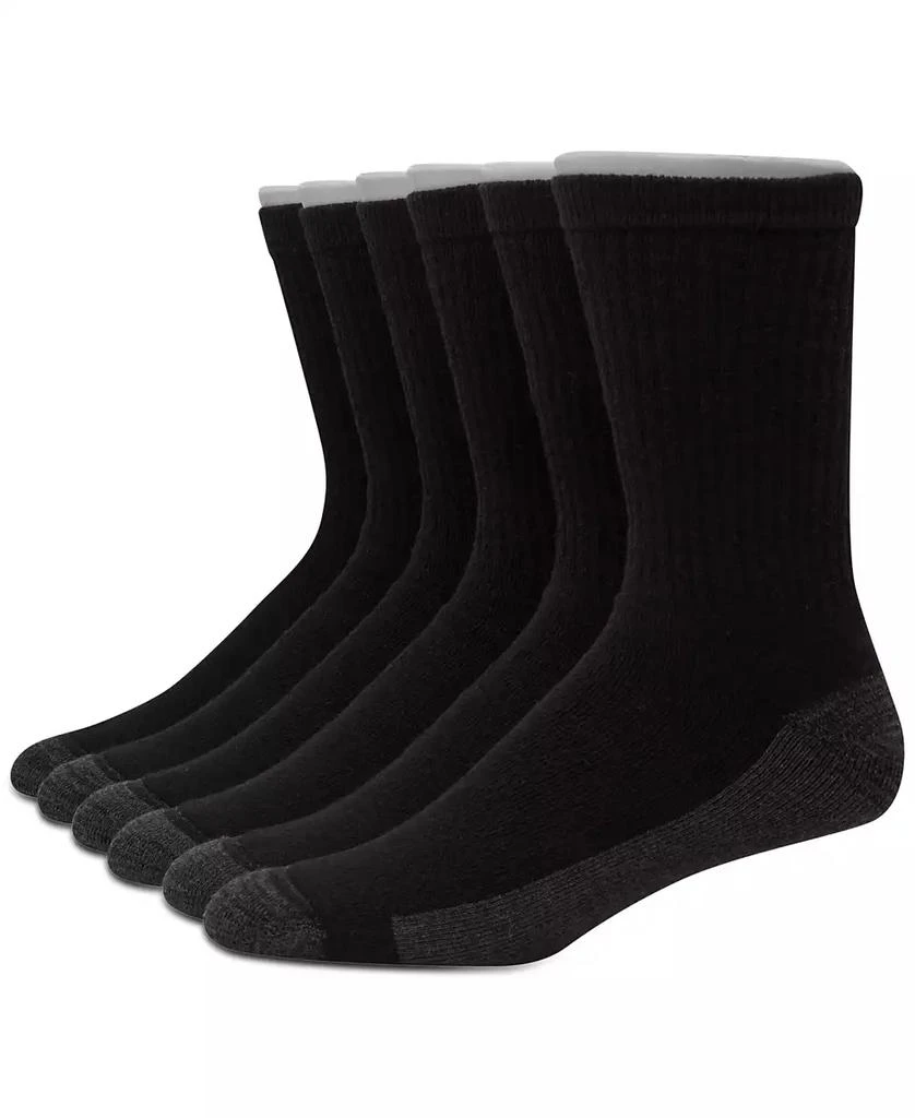 Hanes Men's 6-Pk. Ultimate Xtemp Ultra Cushion Crew Socks 1