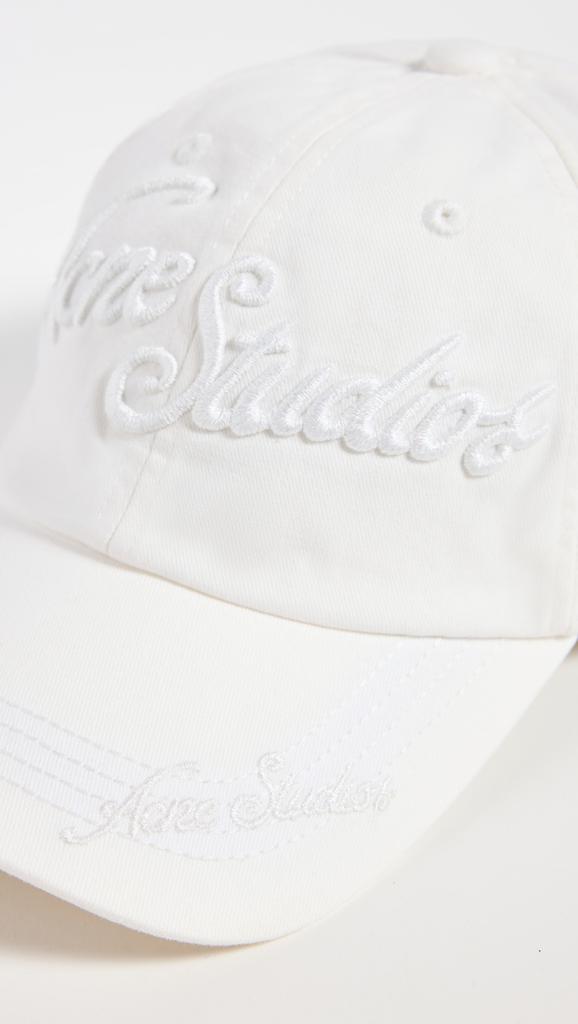 AcneStudios パイピング入りロゴキャップ Acne Studios Logo Cap - Hats - Free Shipping - BeyondStyle