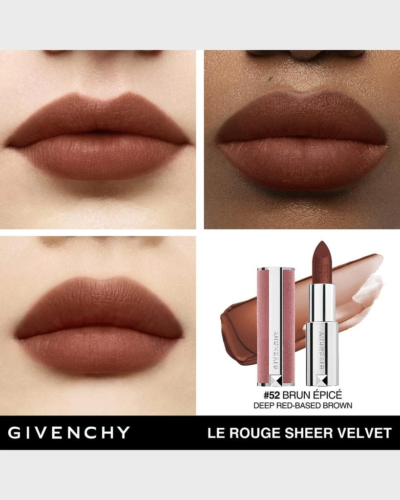 Givenchy Le Rouge Sheer Velvet Lipstick 3