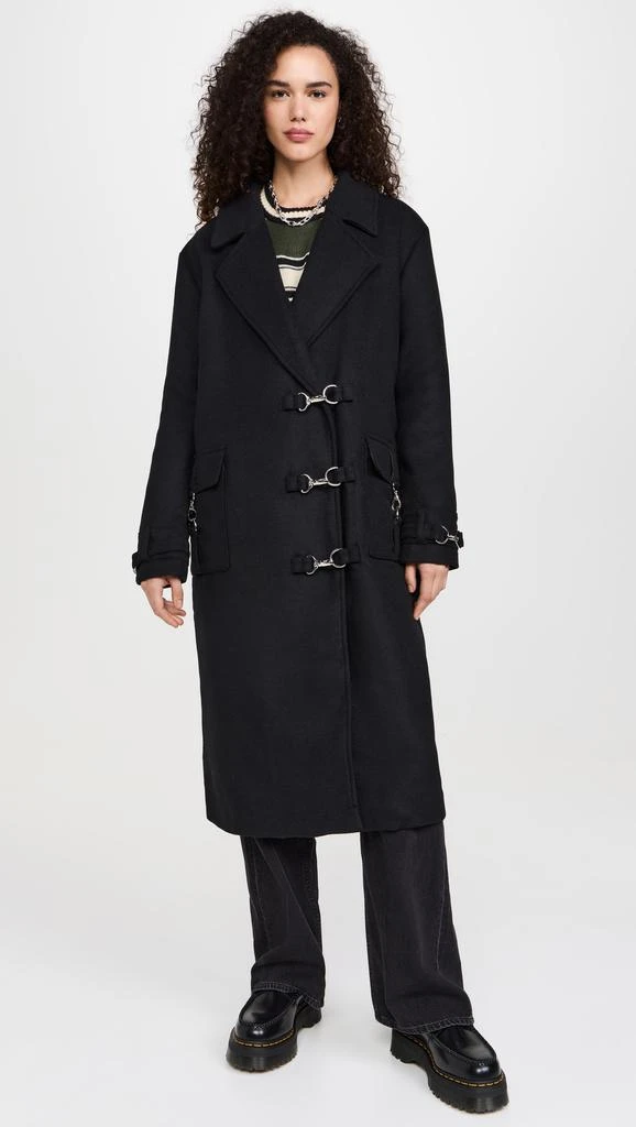 Ragged Priest Longline Buckle Coat 6