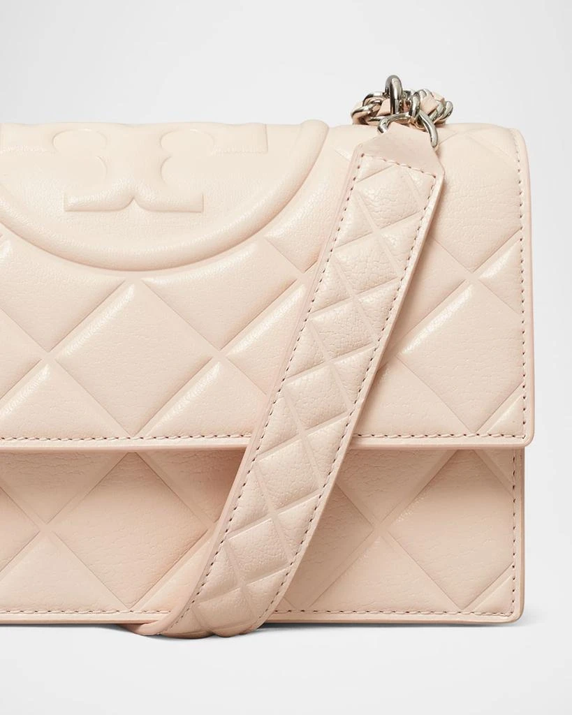 Tory Burch Fleming Small Convertible Leather Shoulder Bag 7