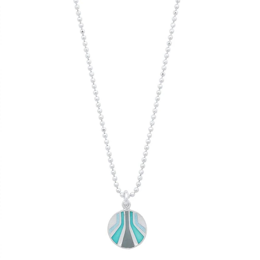 Jessica Elliot Jessica Elliot - Women
s Enameled Small Round "Burst" Pendant Necklace 1
