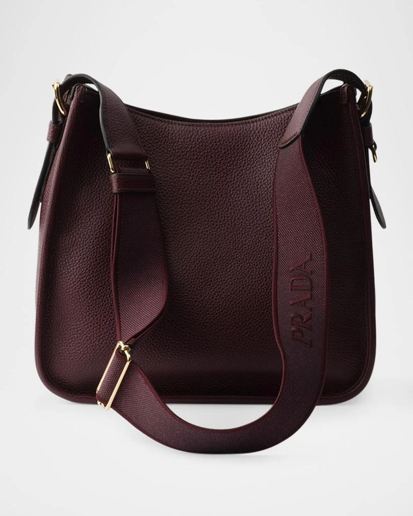 Prada Medium Leather Shoulder Bag 3