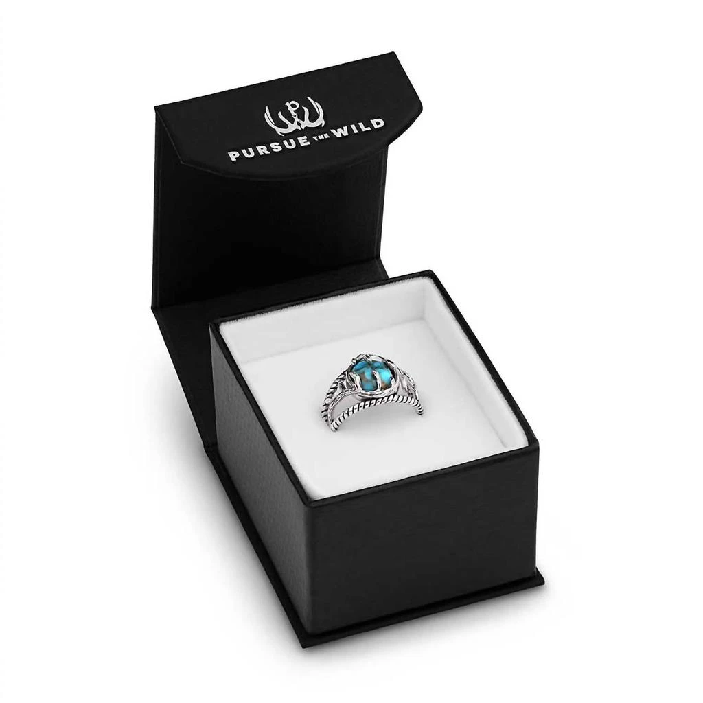 Montana Silversmiths Montana Silversmiths - Women
s Turquoise Embrace Open Ring 3