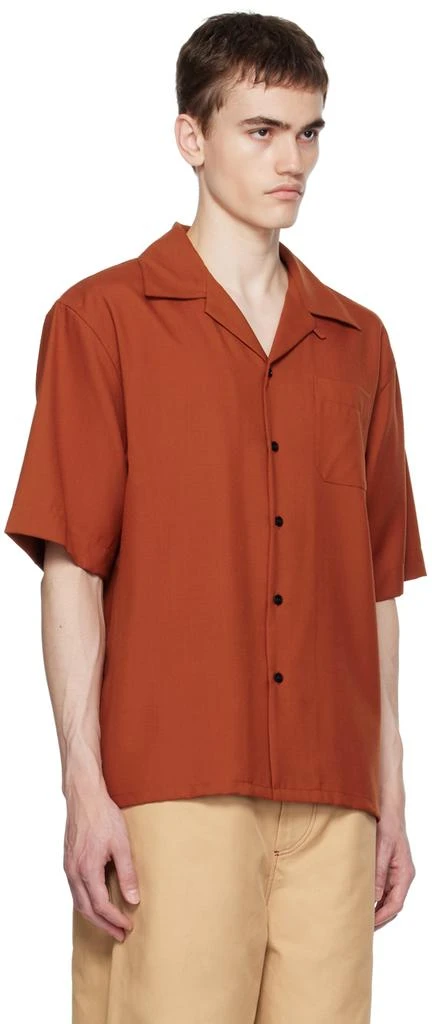 Marni Orange Patch Shirt 2