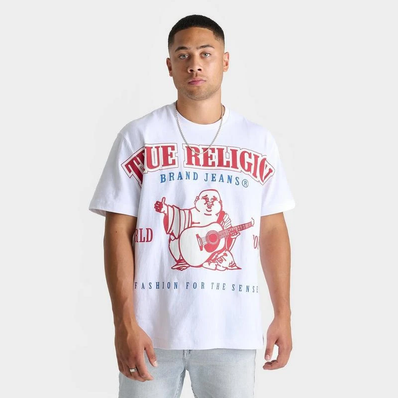 Shop Men's True Religion Exaggerated Icon Graphic T-Shirt on Sale