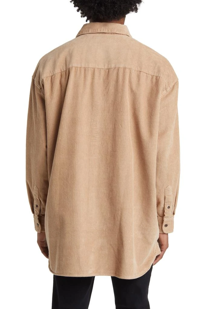 Topman Oversize Corduroy Button-Up Shirt 3