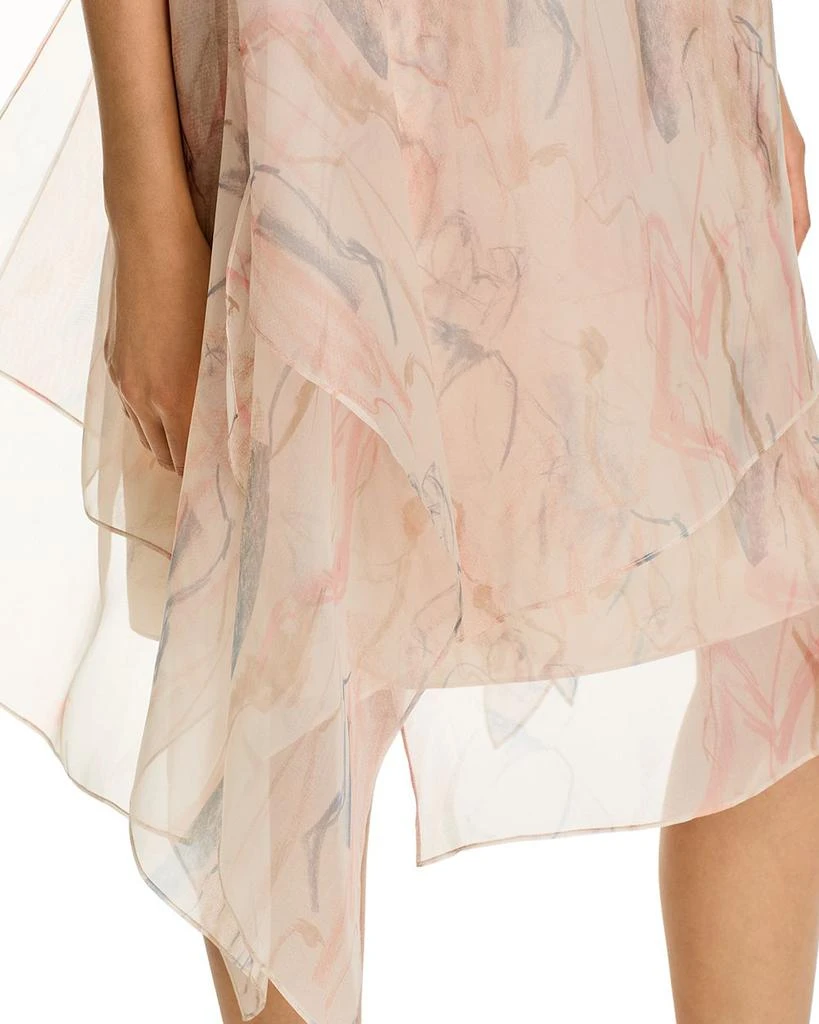 Lafayette 148 New York Silk Handkerchief Hem Dress 8