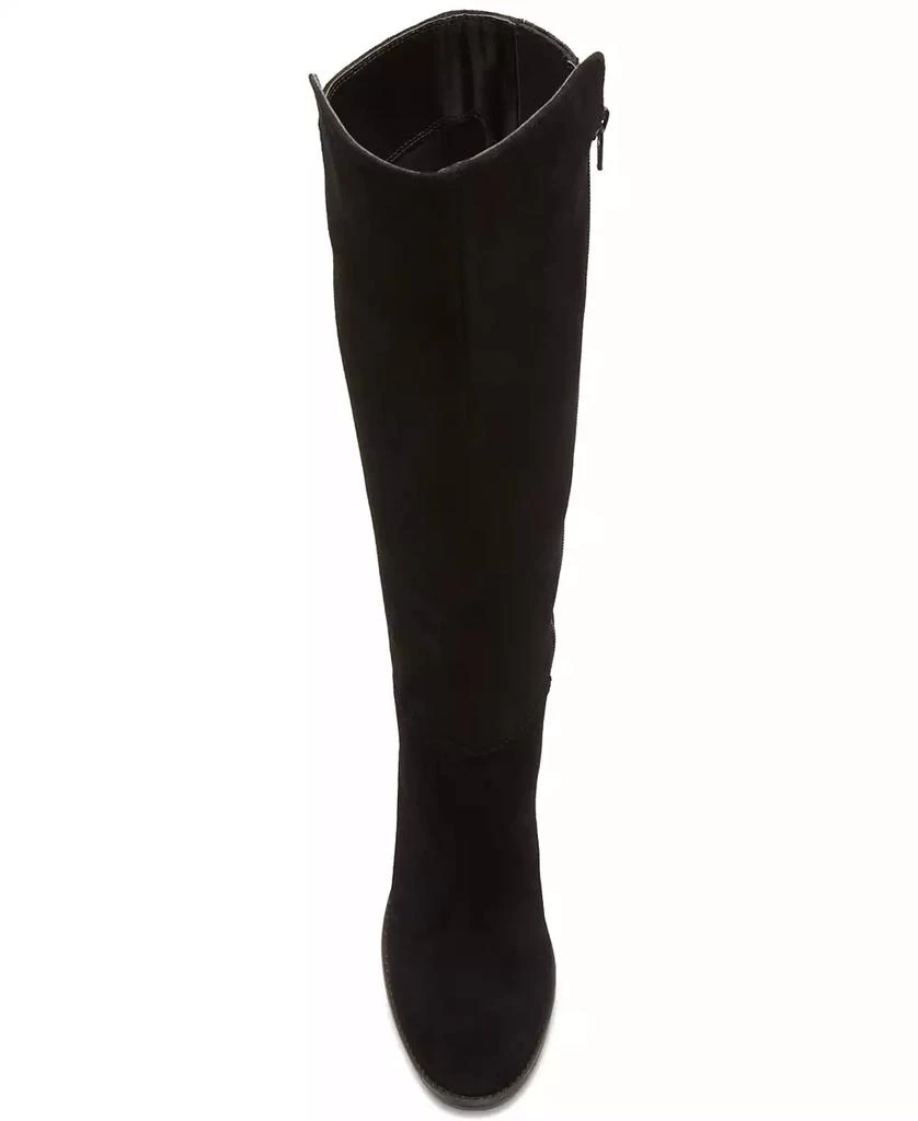 Lucky Brand Women's Bonnay Knee-High Wide Calf Dress Boots 4