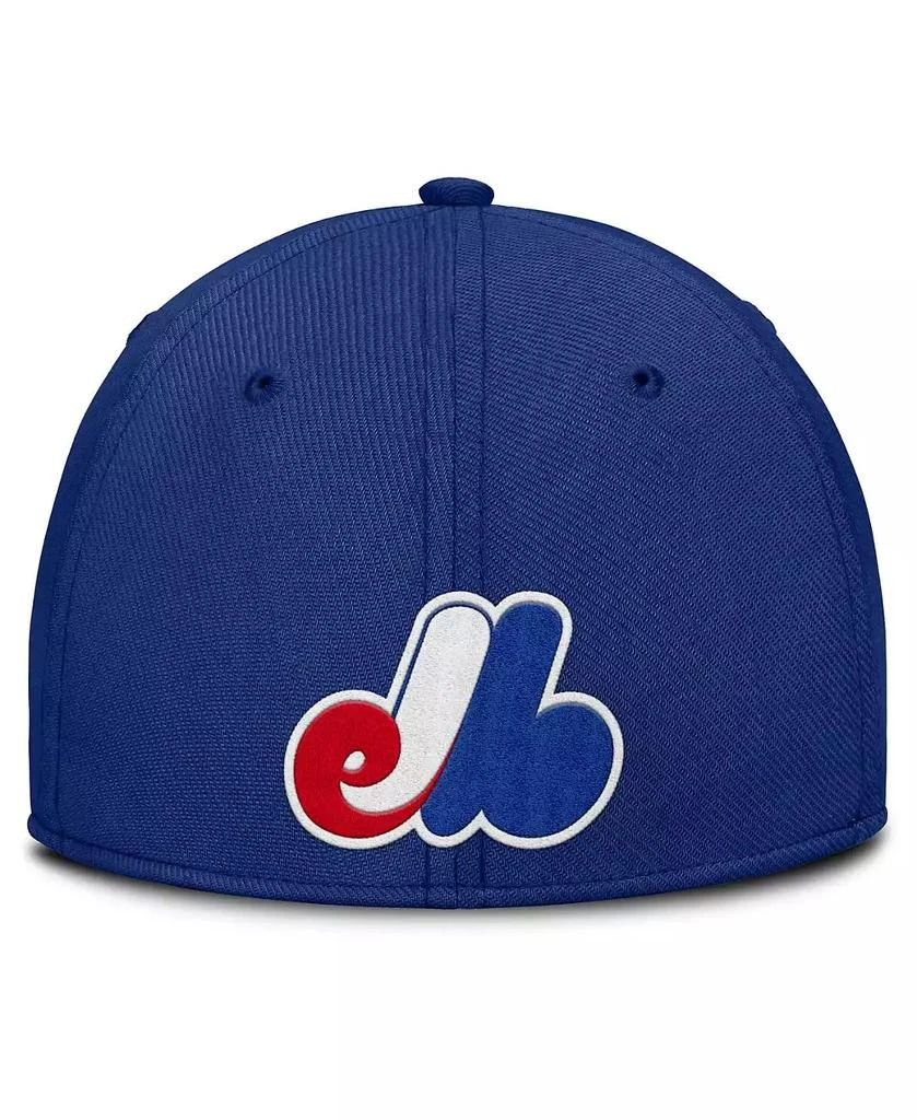 NIKE Men's Blue/Red Montreal Expos Rise Swoosh Performance Flex Hat 2