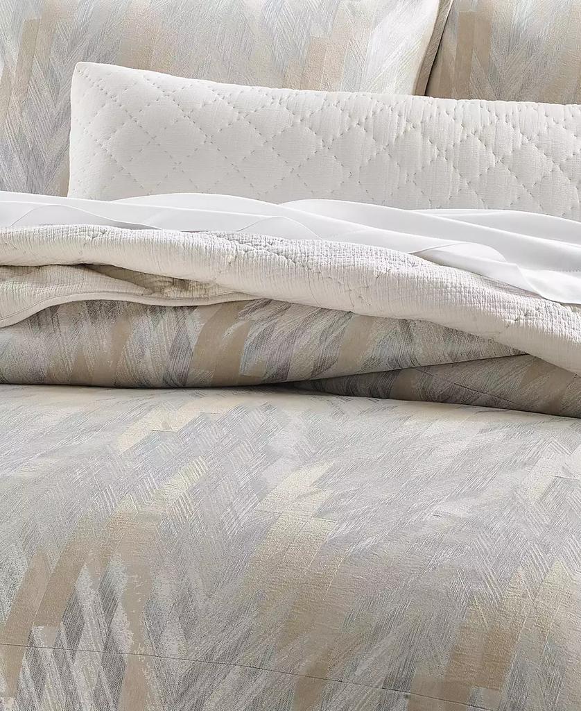 Hotel Collection Textured Chevron 3-Pc. Comforter Set, Full/Queen, Exclusively at Macy’s