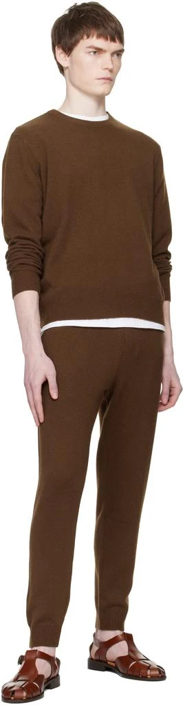 Entire Studios Brown Slim Knit Lounge Pants 4
