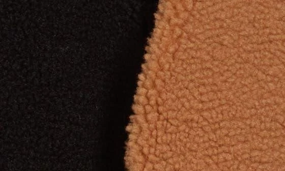 Blank NYC Colorblock High Pile Fleece Bomber Jacket 4