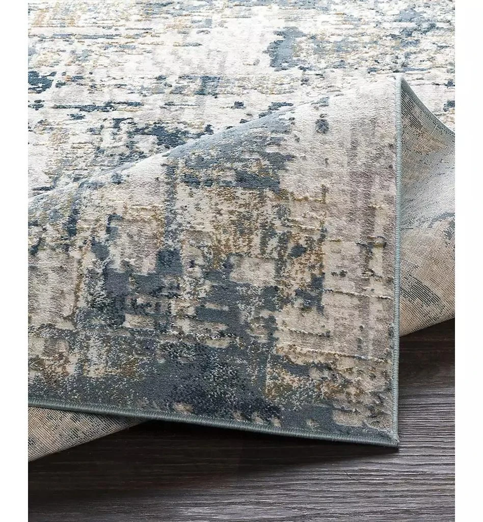 Surya Quatro QUA-2303 Denim 2' x 3' Area Rug 3