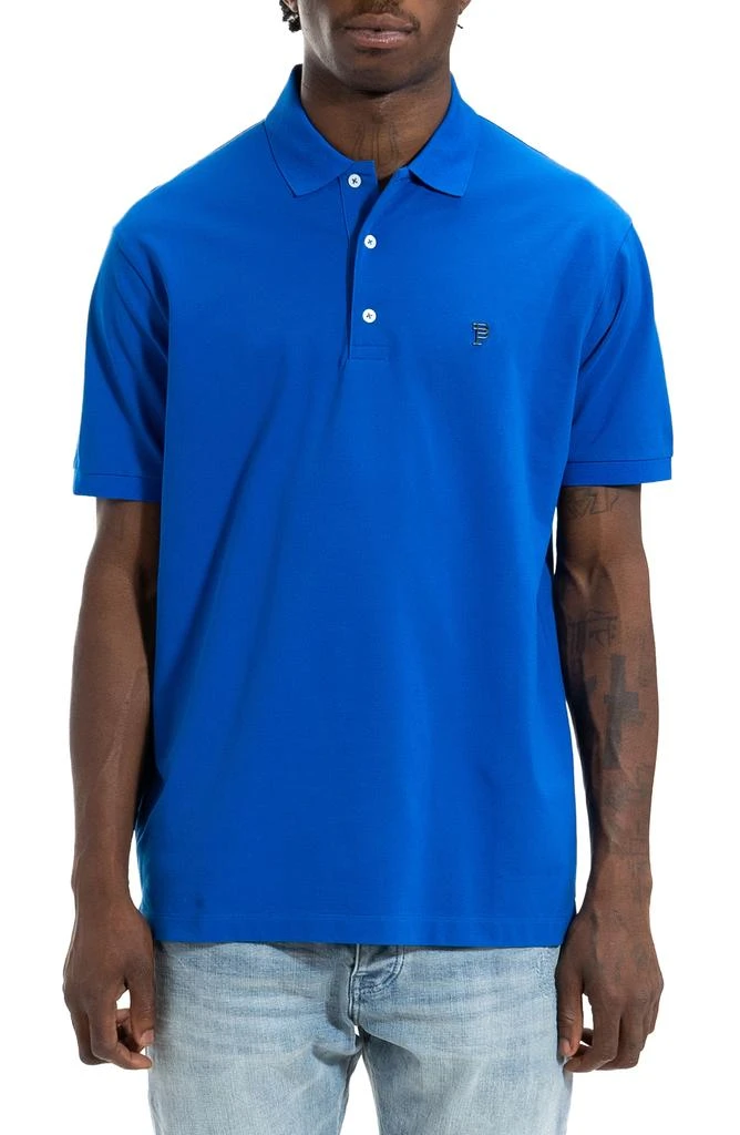 Purple Brand Stretch Cotton Piqué Knit Polo 1