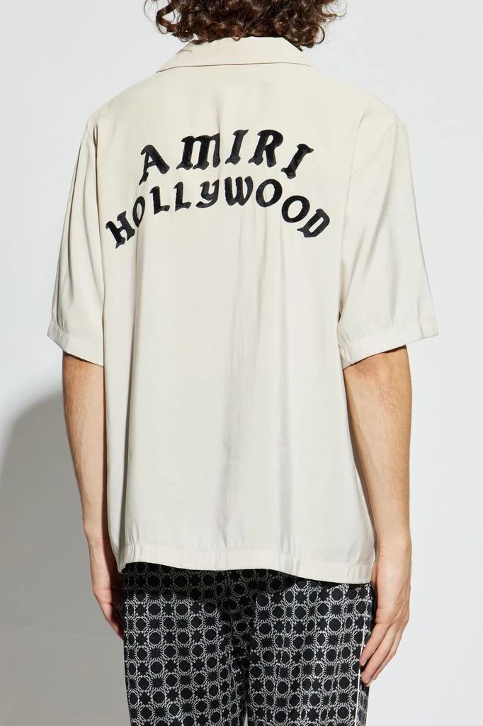 AMIRI Amiiri Logo Embroidered Short-Sleeved Shirt 3