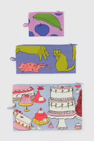BAGGU BAGGU Flat Pouch Set