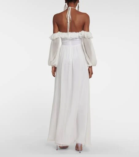 Giambattista Valli Off-the-shoulder silk gown 3
