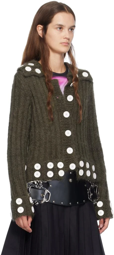 CHOPOVA LOWENA Gray Starboard Cardigan 2