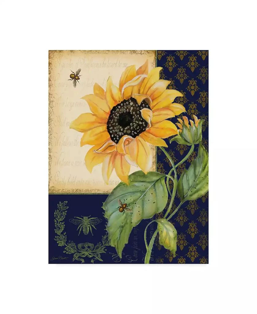 Trademark Global Jean Plout 
Sunflower Melody
 Canvas Art - 14" x 19"