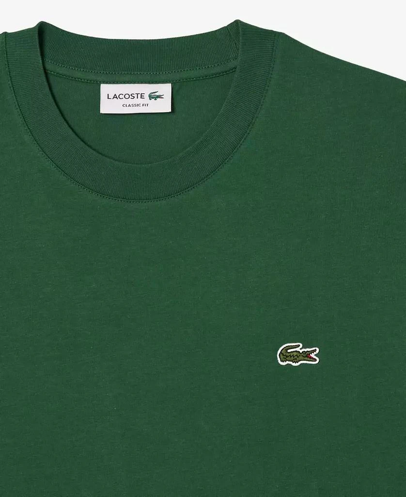 Lacoste Men's Short Sleeve Crewneck Logo T-Shirt 4