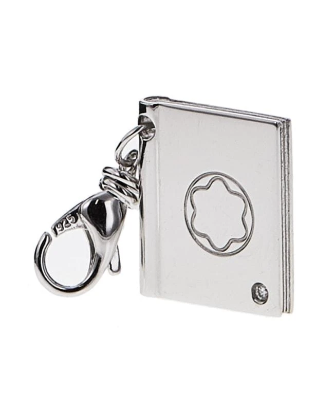 MontBlanc Montblanc Sterling Silver Charm Unisex Keychain 36661-SD 2