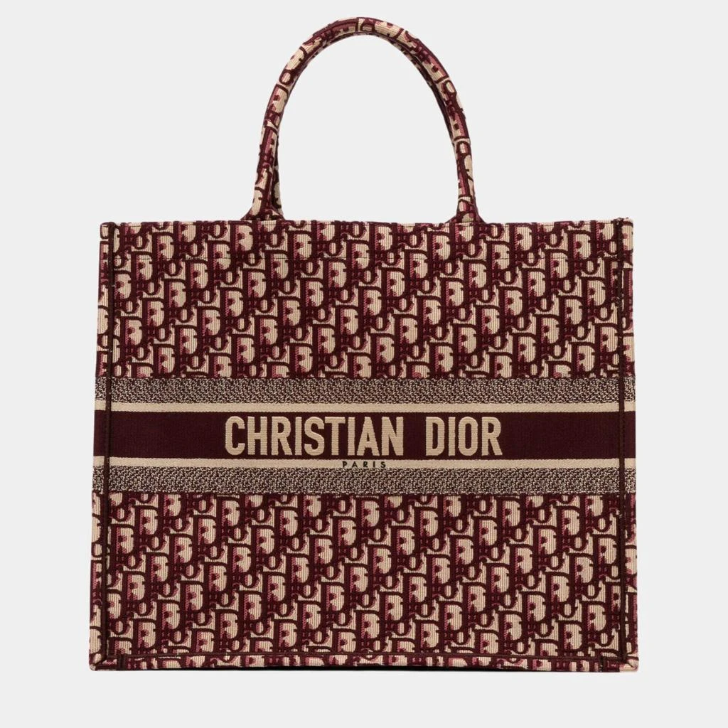 Dior Dior Large Oblique Book Tote Bag 1
