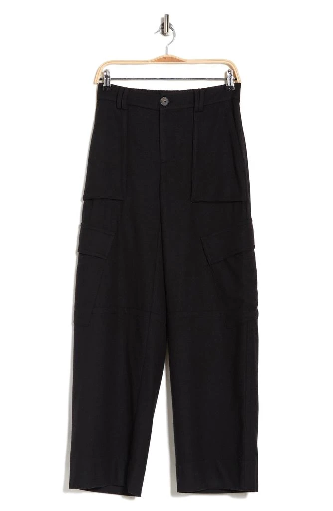 Vince Flannel Wide Leg Cargo Pants 3