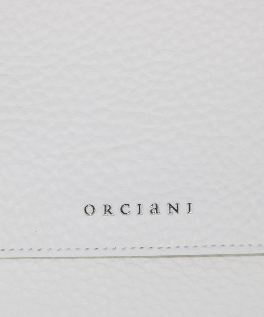 ORCIANI Orciani Sveva Logo Lettering Medium Shoulder Bag 4