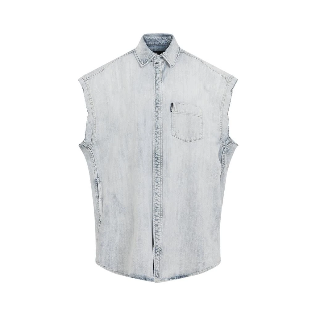 Balenciaga Ripped Sleeve Shirt 2