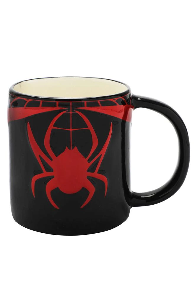 null Marvel Spider-Man Spiders 
Webs Black Ceramic Mug