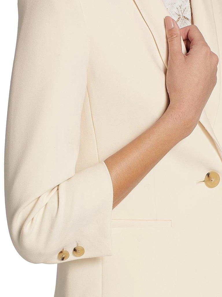 Vince Crepe Single-Breasted Blazer 6