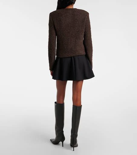 Staud Lisson open-knit jacket 3