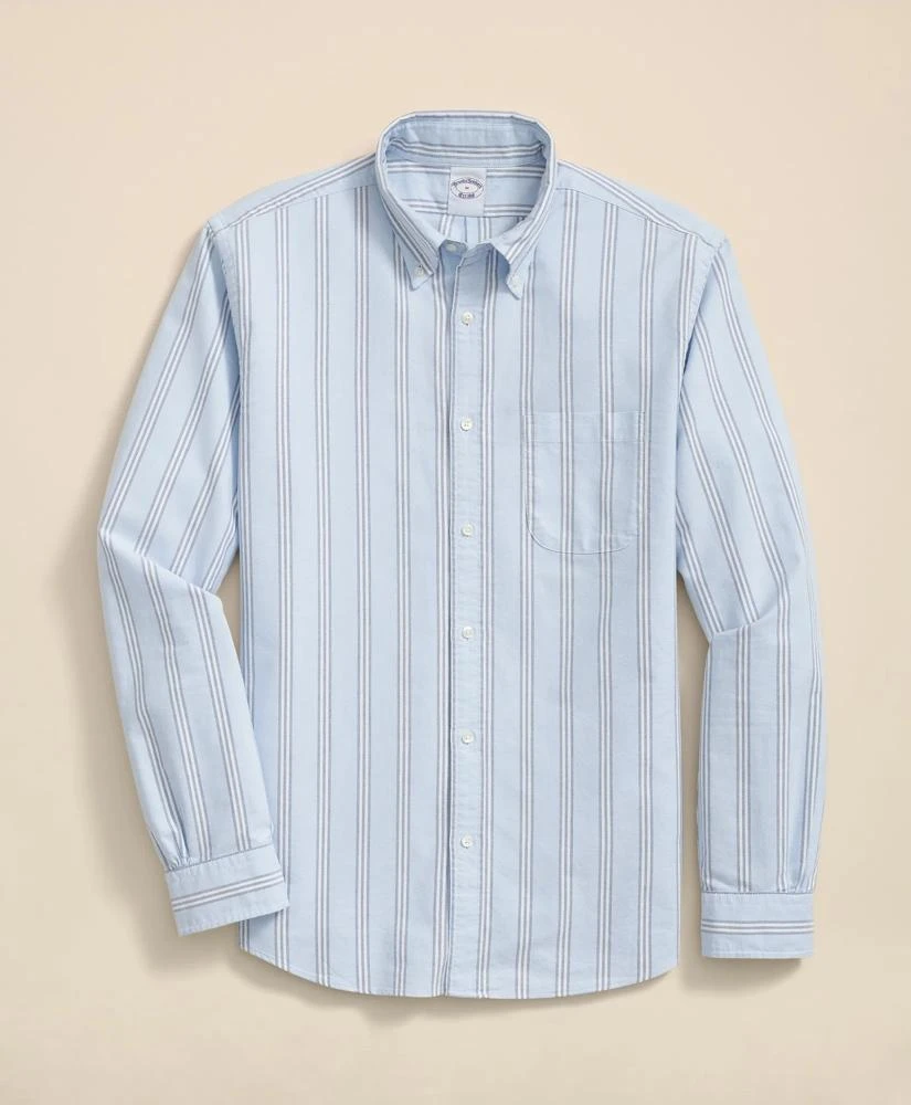 Brooks Brothers Friday Shirt, Oxford Multi Stripe