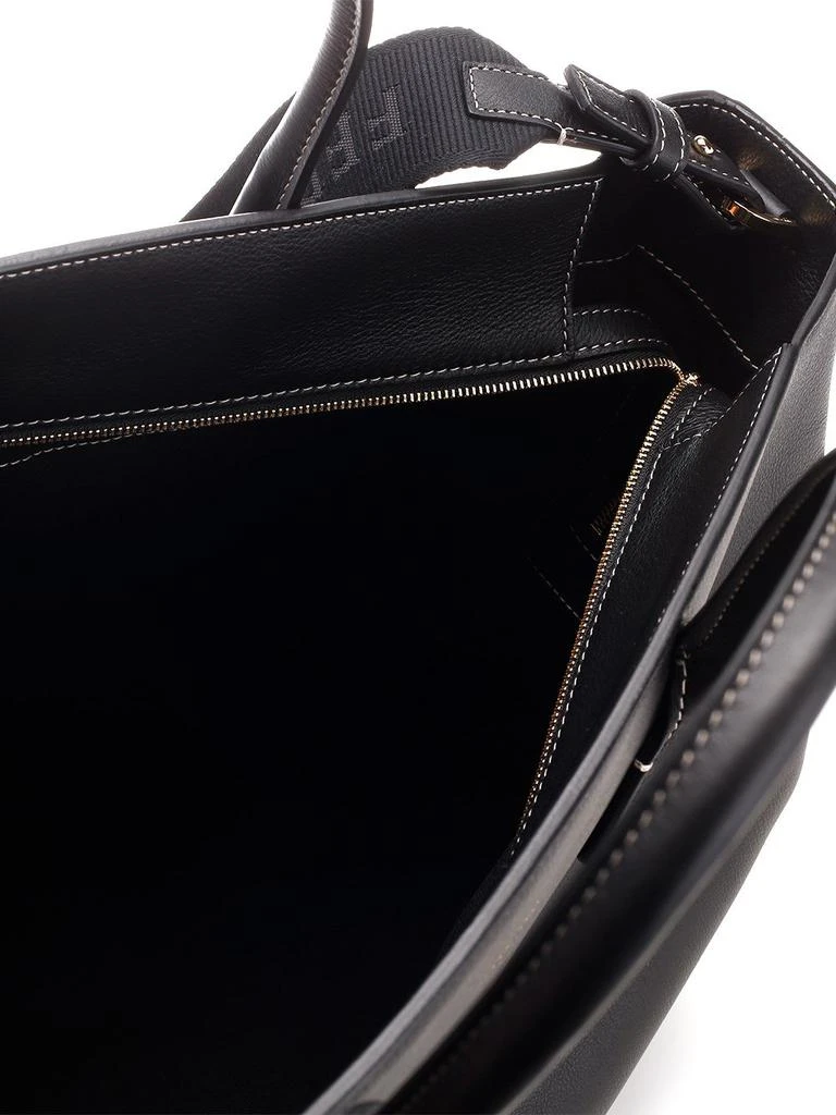Salvatore Ferragamo Ferragamo Logo-Printed Luggage Tag Tote Bag 4